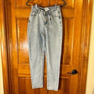 Princess Polly Stone wash Mom Jeans size 0-NWOTS